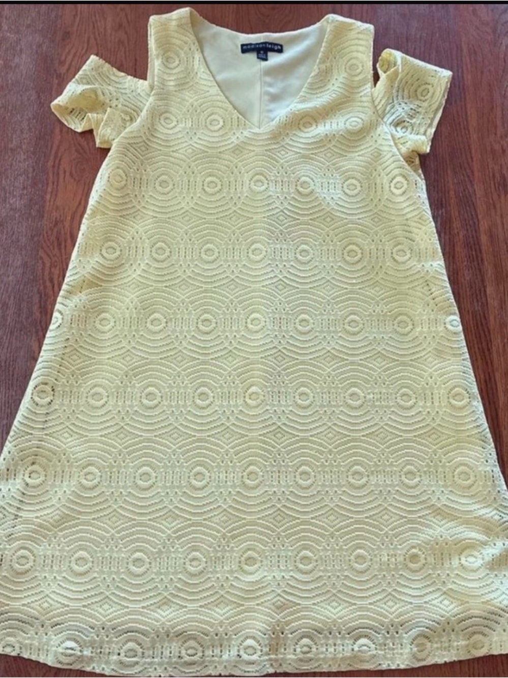 Yellow Lace Dress